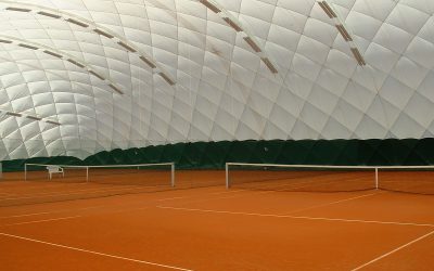 Tennis im Winter